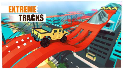 Skill Test - Extreme Stunts Racing Game screenshot 4