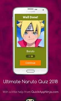 Ultimate Naruto Quiz 2018 screenshot 2
