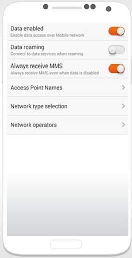 Settings mobile config mms 2021 screenshot 3