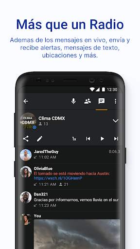 Zello Walkie Talkie screenshot 4