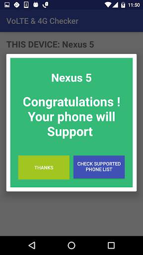 VoLTE & 4G, 5G Phone Checker w screenshot 1