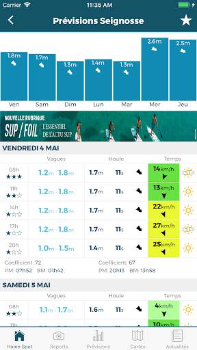 Surf Report screenshot 4
