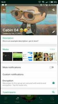 WA Gb Transparan Delta Black screenshot 3
