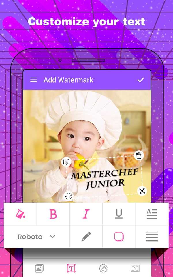 Logext: Add Logo Watermark and Text Sign to Photos screenshot 12