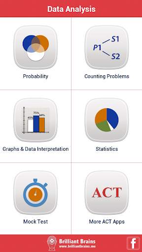 ACT Math : Data Analysis Lite screenshot 1