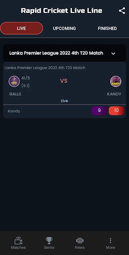 Rapid Cricket Live Line screenshot 6