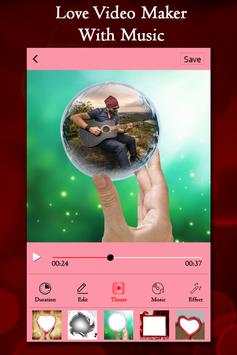 Love Video Maker With Music 2018 screenshot 3