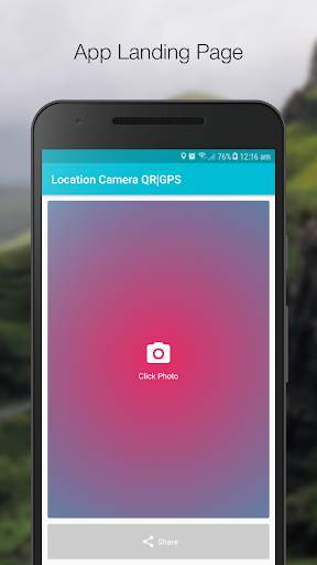 Location Camera with GPS QR code by Sathvik screenshot 1