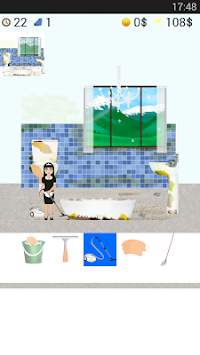 hotel cleaning game screenshot 2