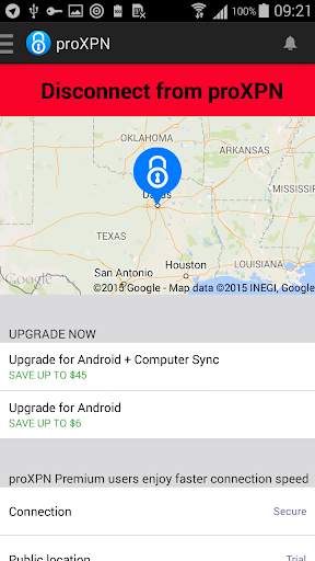 proXPN VPN screenshot 4