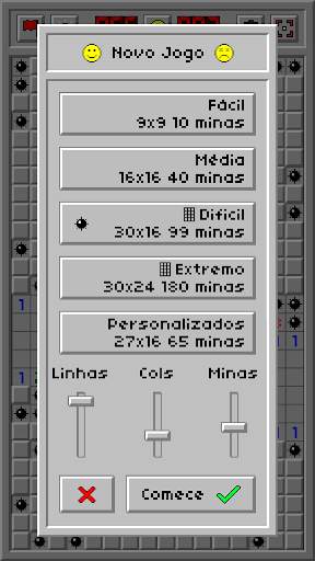 Campo Minado Clássico: Retrô screenshot 4