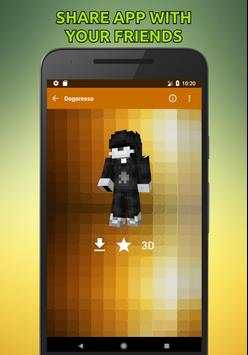 Skins Undertale for Minecraft 3D screenshot 5