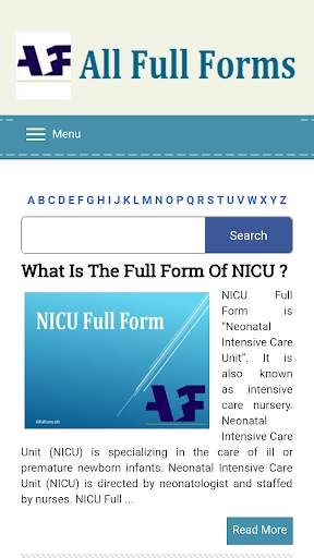 All Full Forms screenshot 2