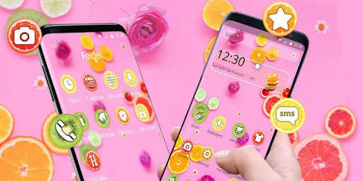 Mickey Fresh Fruits Theme screenshot 4