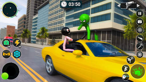 Aranha Stickman Corda Herói screenshot 7
