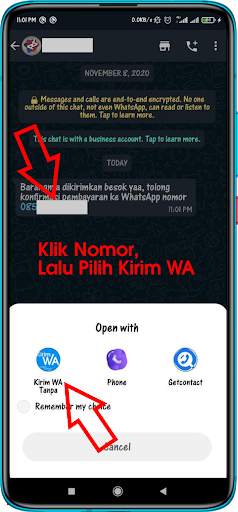 Kirim WA Tanpa Simpan Nomor screenshot 5
