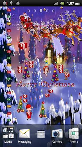 Merry Christmas Live Wallpaper screenshot 2