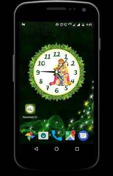 Hanuman ji clock live wallpaper screenshot 1