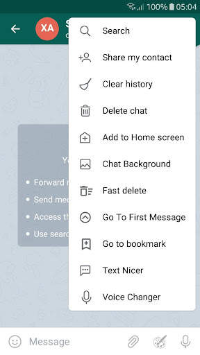 X Plus Messenger screenshot 4