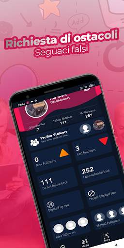 Analysis  Analisi follower per Instagram screenshot 4
