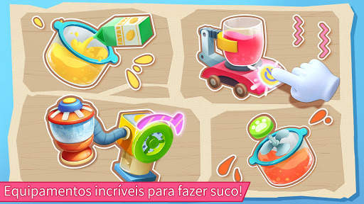 Verão do Bebê Panda: Loja de suco screenshot 2