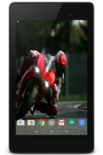 Moto Racing HD Video Wallpaper screenshot 2