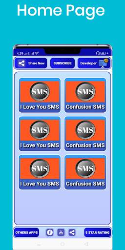 Bangla SMS screenshot 1