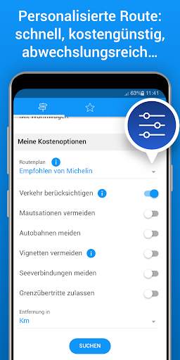 ViaMichelin Routenplan screenshot 8