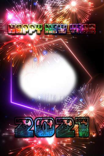 Happy New Year 2021 Photo Frames screenshot 2