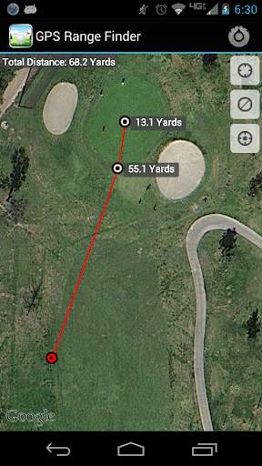 Golf GPS Range Finder Free screenshot 2