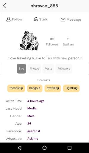 Splansh- Friends finding app in Social Media Apps screenshot 4