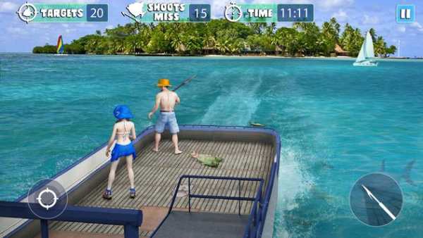 Fish Hunting Game 2020: Deep Sea Shark Shooting screenshot 4
