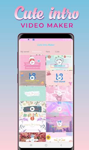 Cute Intro Video Maker, Quick Intro Maker screenshot 1