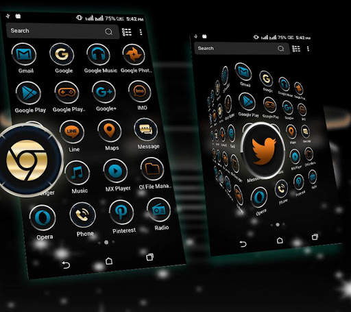 Black Car Launcher Theme screenshot 5