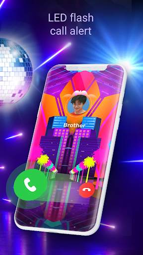 Call Screen Theme With Flashlight On Call screenshot 3