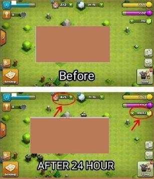 Hack for gem coc Coins & Elixir Unlimited (Prank!) screenshot 2