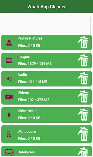 Whatapp Cleaner screenshot 2