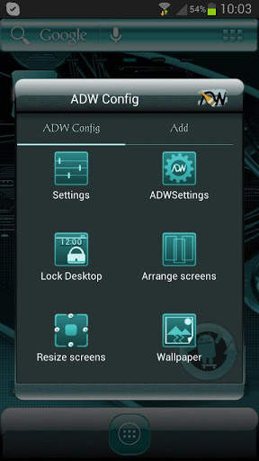 ADW Theme Cyanogen screenshot 3