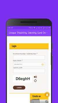 Unique Disability Identity Card Online (UDID) screenshot 5