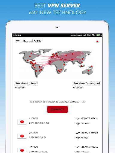 Serval VPN - Free Unlimited, Protects Your Privacy screenshot 10