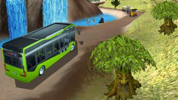 Real Bus Offroad Driving Games 2018 screenshot 3