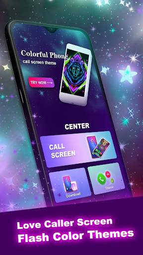 Love Caller Screen - Flash Color Themes screenshot 2
