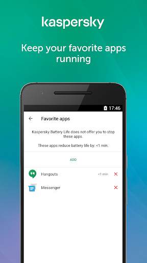 Kaspersky Battery Life: Saver  screenshot 4