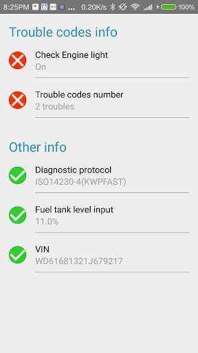 Obd Arny - ELM327 car scanner screenshot 5