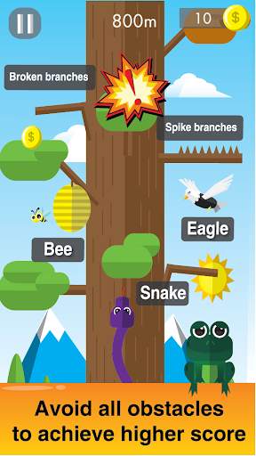 Crazy Frog Jump Tap Escape screenshot 10