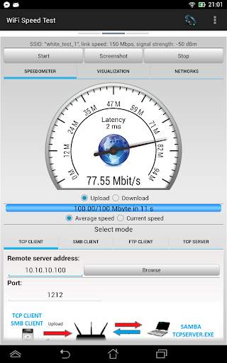 WiFi Speed Test - Velocità Internet screenshot 8