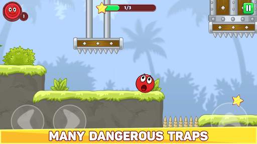 Bounce Ball 5 - Jump Ball Hero Adventure screenshot 3