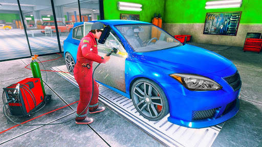 Real Car Mechanic Game – Junkyard Simulator 3D screenshot 1