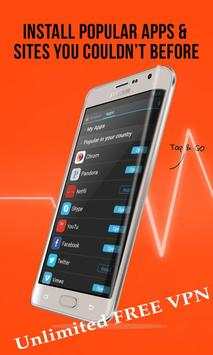 Free Hola فلاش VPN Proxy tips screenshot 3
