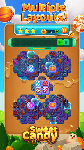 Sweet candy puzzle - Triple match games screenshot 5